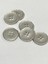 Italyan Kaban Hırka Düğmesi / 6 Lı Set / 2,5 cm / Gümüş Vintage / M03256 2