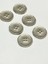 Italyan Kaban Hırka Düğmesi / 6 Lı Set / 2,5 cm / Gümüş Vintage / M03256 4