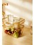 2'li Altın Renk Metal Sepet Set 32 x 22 x 16 cm 5