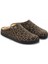 Zermatt Shearling Wo Leopar Önü Kapali Kahverengi Kadın Terlik 4