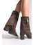 Kadın Sivri Burun Kısa Çizme 0012068 5