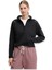 6003671 Unstoppable Flc Hz Full Zip Sweat Siyah Kadın Sweatshirt 1