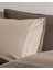 Modena %100 Pamuk 2'li Yastık Kılıfı - Bej/beyaz 3
