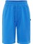 Basic Oversize Şort Takım Mavi 4