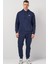 Clup Fleece Gx Trk Suit Erkek Pamuklu Lacivert Eşofman Takımı 2
