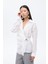 Ekru Kadın Gömlek BLZ00847 1