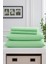 Mirava Premium %100 Pamuk Penye Lastikli Çift Kişilik Çarşaf Takımı (2 Yastık Kılıfı Dahil) Mint 140X200CM 4
