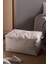 Yeni Sezon Çiçek Desen Baskılı Hurç - Gri - 64X41X35 cm - Gri 1