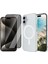iPhone 16 Kılıf Zore M-safe Şarj Özellikli Şeffaf Tek Kamera Çerçeveli Porto Kapak + Hayalet Ekran Koruyucu 1