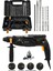 850W Metal Şanzıman Darbeli Matkap Kırıcı Delici Hilti 2-28MM - Siyah 1