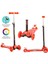 Torutoys Kırmızı Twist Işıklı Scooter Kırmızı 1