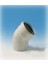 Ege Yıldız 75X45 Pvc Açık Dirsek 3,2 mm 1