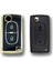 Citroen C3 Peugeot 307 2 Buton Sustalı Siyah Nano Oto Anahtar Kumanda Kabı Kılıfı Gold Siyah Renk 2