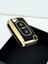 Citroen C3 Peugeot 307 2 Buton Sustalı Siyah Nano Oto Anahtar Kumanda Kabı Kılıfı Gold Siyah Renk 5