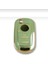 Lüx Fiat Egea Sustalı 3 Buton Nano Anahtar Kılıfı Yeşil Gold 1.ci Kalite 1