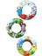 Bestway Resimli Simit 61 cm 1