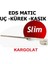 3'lü Set Eds Slim Ürün Kesme Makinası Yedek Kaşık Ince Sarım Yedek Uc Kürek 2