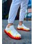 Pittura Özel Baskılı Erkek Sneaker Kırmızı Alev 1