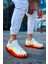 Pittura Özel Baskılı Erkek Sneaker Kırmızı Alev 3
