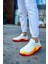 Pittura Özel Baskılı Erkek Sneaker Kırmızı Alev 4