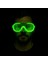 Yeşil LED Işıklı Parti Gözlüğü – Neon Glow Şerit Gözlük 3 Modlu (4172) 2