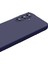 CPT16 Samsung Galaxy S25 Fe Nano Içi Kadife Silikon - Lacivert 2