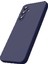 CPT16 Samsung Galaxy S25 Fe Nano Içi Kadife Silikon - Lacivert 3