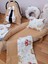 Vizon Ayıcıklı Ponponlu Oval Yataklı 7 Parça Babynest Seti 1
