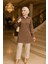 Fitilli Bisküvi Tesettür Triko Tunik 65903BS 1