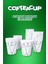 Cofteacup Karton Bardak 50 Adet 8 Oz - 240 ml 5
