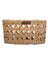 %100 El Yapımı Doğal Hasır Sepet – 23X13 cm | Dekoratif Çok Amaçlı Organizer Sepet | Ev & Restoran Kullanımı 3