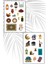 Ramazan Sticker Set 4 Sayfa Ramadan Sticker's Set Planner Ajanda Bullet Journal Için 4