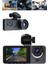 Araç Içi Dikiz Kamerası Sürüş Kaydedici 3 Lensli Dvr Kamera 1