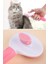 Buffer® Kedi Köpek Tüy Toplayıcı Kendini Temizleyebilen Ergonomik Saplı Evcil Hayvan Tarağı Pembe 8