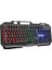 Işıklı Oyuncu Q Klavye Mouse Seti Siyah Gaming Oyuncu Klavye 5