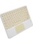 Touchpad Uyumlu Bluetooth Klavye Slim Kablosuz Wifi Q Klavye 1