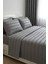 Wave Koleksiyon Iskandinav Gri Yatak Örtüsü Seti 260X250 cm + 4 Yastık Kılıfı 1