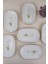 Porselen Natura Çuha Altın Yaldızlı Oval Kayık Tabak 22,50X14,50X2,50CM 6 Lı 2