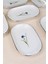 Porselen Natura Iris Altın Yaldızlı Oval Kayık Tabak 22,50X14,50X2,50CM 6 Lı 3