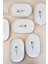Porselen Natura Iris Altın Yaldızlı Oval Kayık Tabak 22,50X14,50X2,50CM 6 Lı 4