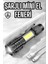El Feneri LED USB Şarjlı Zoom Mini LED Işık Acil Durum Feneri 2