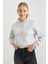 3 Iplik Basic Kapüşonlu Sweatshirt 1