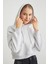 3 Iplik Basic Kapüşonlu Sweatshirt 6