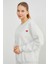 3 Iplik Kalp Baskılı Bisiklet Yaka Sweatshirt 5