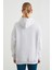 3 Iplik Kot Ayıcık Nakışlı Oversize Kapüşonlu Sweatshirt 5