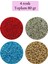 Dökme Cam Kum Boncuk (11/0) 2 mm - 4 Renk - Toplam 80 Gram - BNC404 1