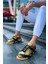 Pittura Özel Baskılı Erkek Sneaker Gold Siyah 2
