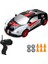 Ölçek Oyuncak 4x4 Uzaktan Kumandalı 20 Km/h Hız Drift Için Üretilmiş Şarjlı Araba Rc Yarış Arabası Full Fonksiyon Parkur Dubaları ve Drift Tekerleri 500 Mah Batarya (Siyah Spor) 1