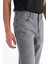 %100 Pamuk Frank Relaxed Fit Geniş Kesim Gri Jean Denim Pantolon 4