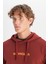 Pamuklu Regular Fit Normal Kesim Kapüşonlu Logo Detaylı Sweatshirt 4